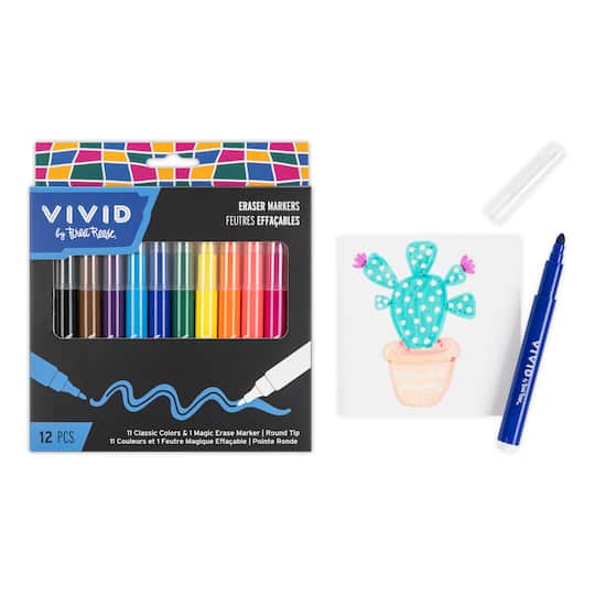 VIVID by Brea Reese® Eraser Markers Set